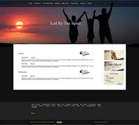 Church website Design