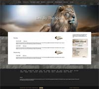 Church website Design