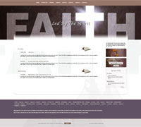 Church website Design