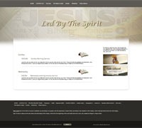 Church website Design