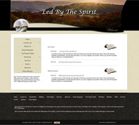 Church website Design