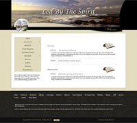 Church website Design