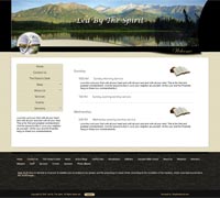 Church website Design