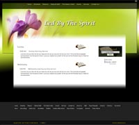 Church website Design