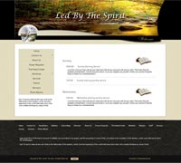 Church website Design