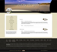 Church website Design