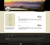 Church website Design