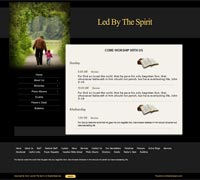 Church website Design