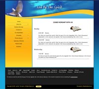 Church website Design